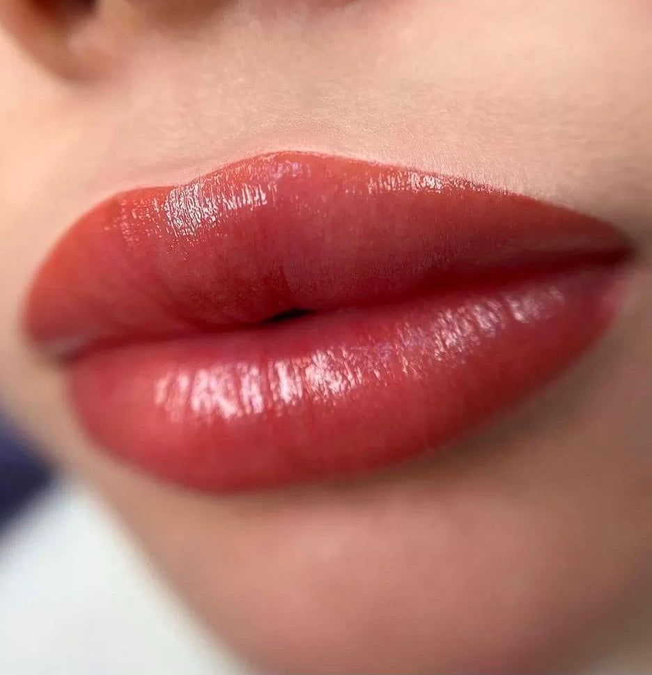 Brovi Lip Pigments Raspberry Tartlet Example Realistic Results