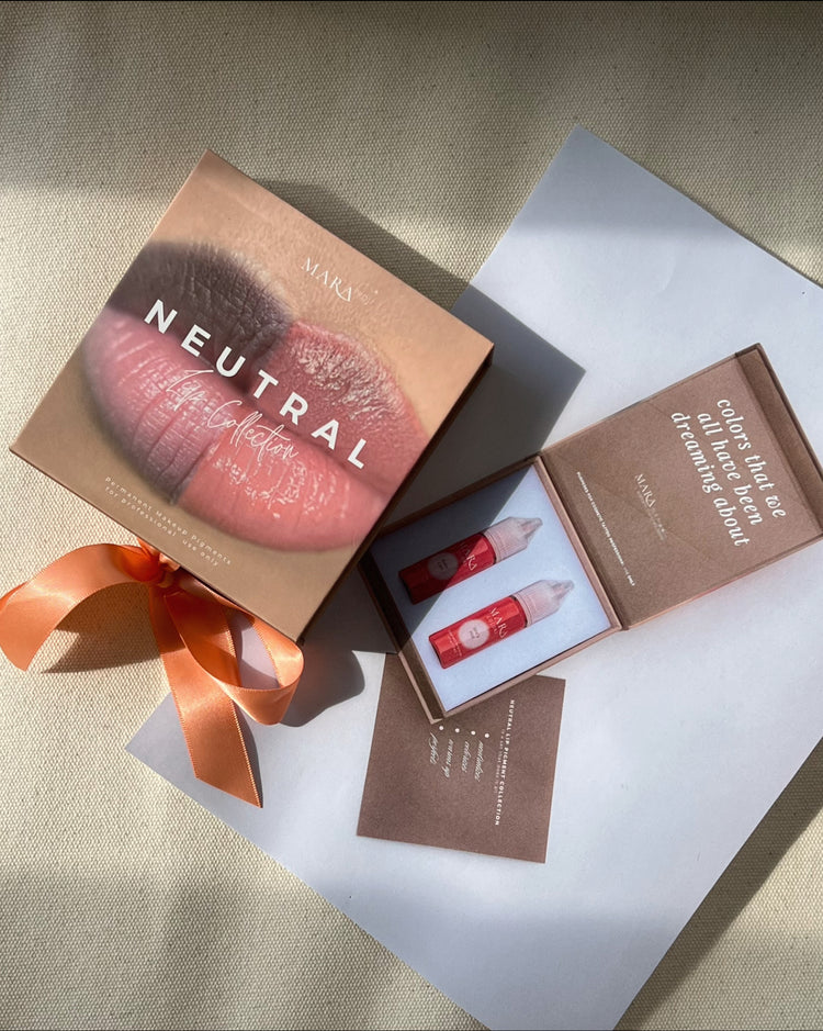 Mara Pro Lip Blush Pigment Set Neutral