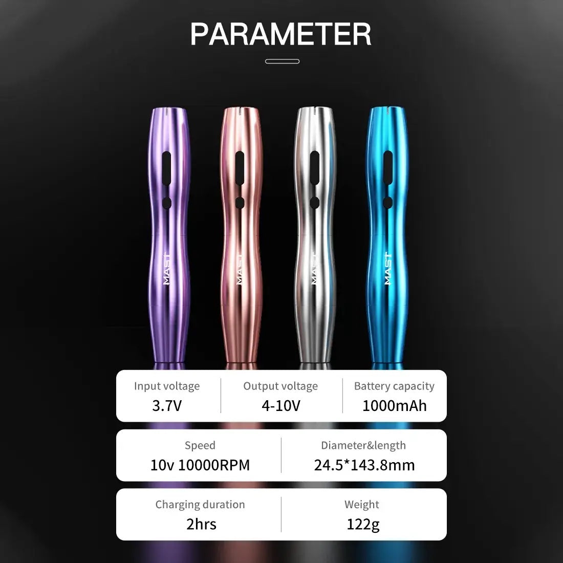 Mast P20 Wireless PMU Machine (Purple)