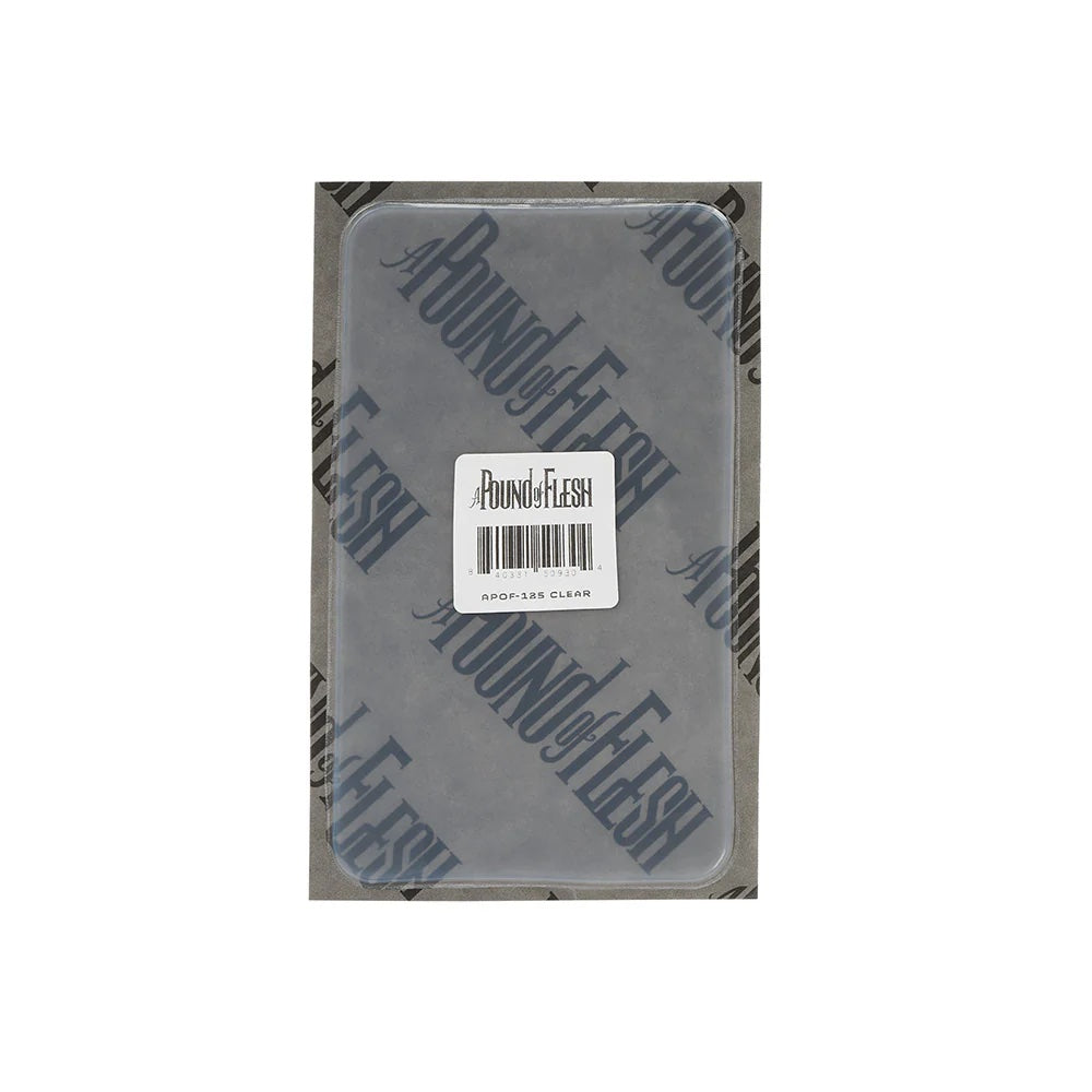 APOF 8” x 5.5” PMU Flex Practice Skin For Permanent Makeup - Clear