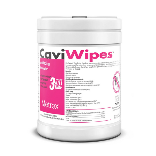 CaviWipes Surface Disinfectant Wipe Canister