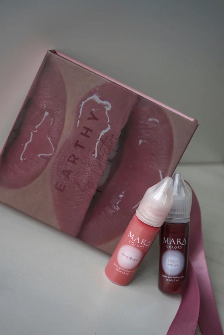 Mara Pro Lip Blush Pigment Set Earthy