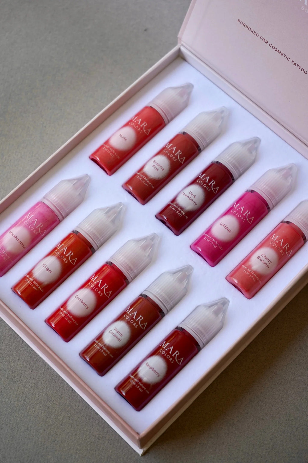 Mara Pro Lip Pigments Set