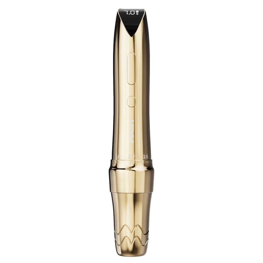 Mast P60 - Wireless Tattoo Pen Machine With 2.2-3.2MM Adjustable Stroke (Gold)