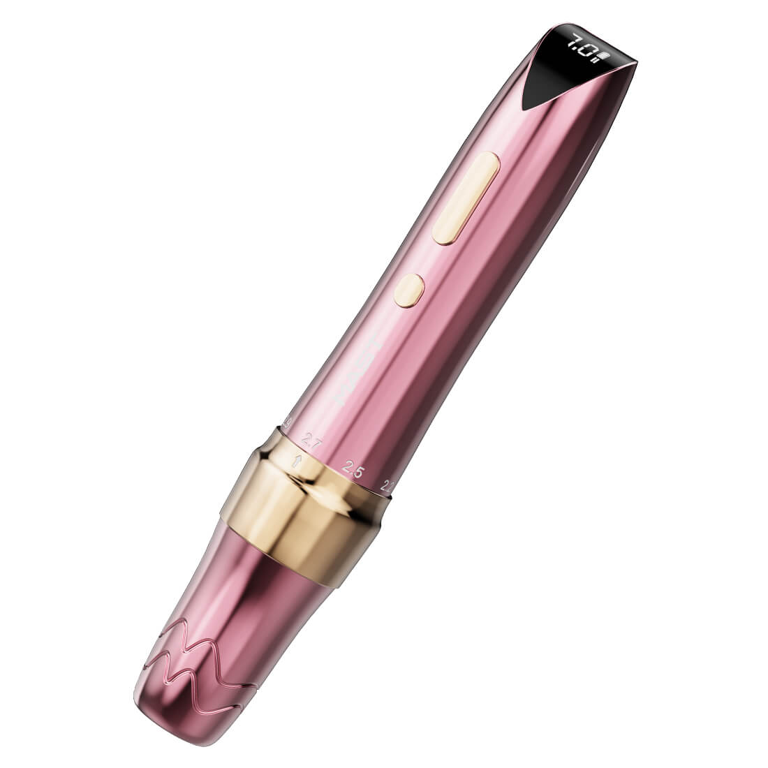 Mast P60 Wireless Tattoo Pen Machine With 2.2-3.2MM Adjustable Stroke (Pink)