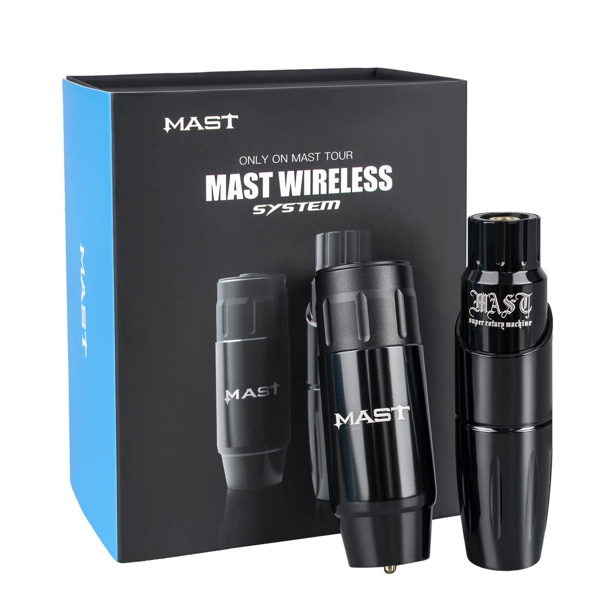 Mast Tour - Wireless Tattoo Machine With Battery Kit (Red)