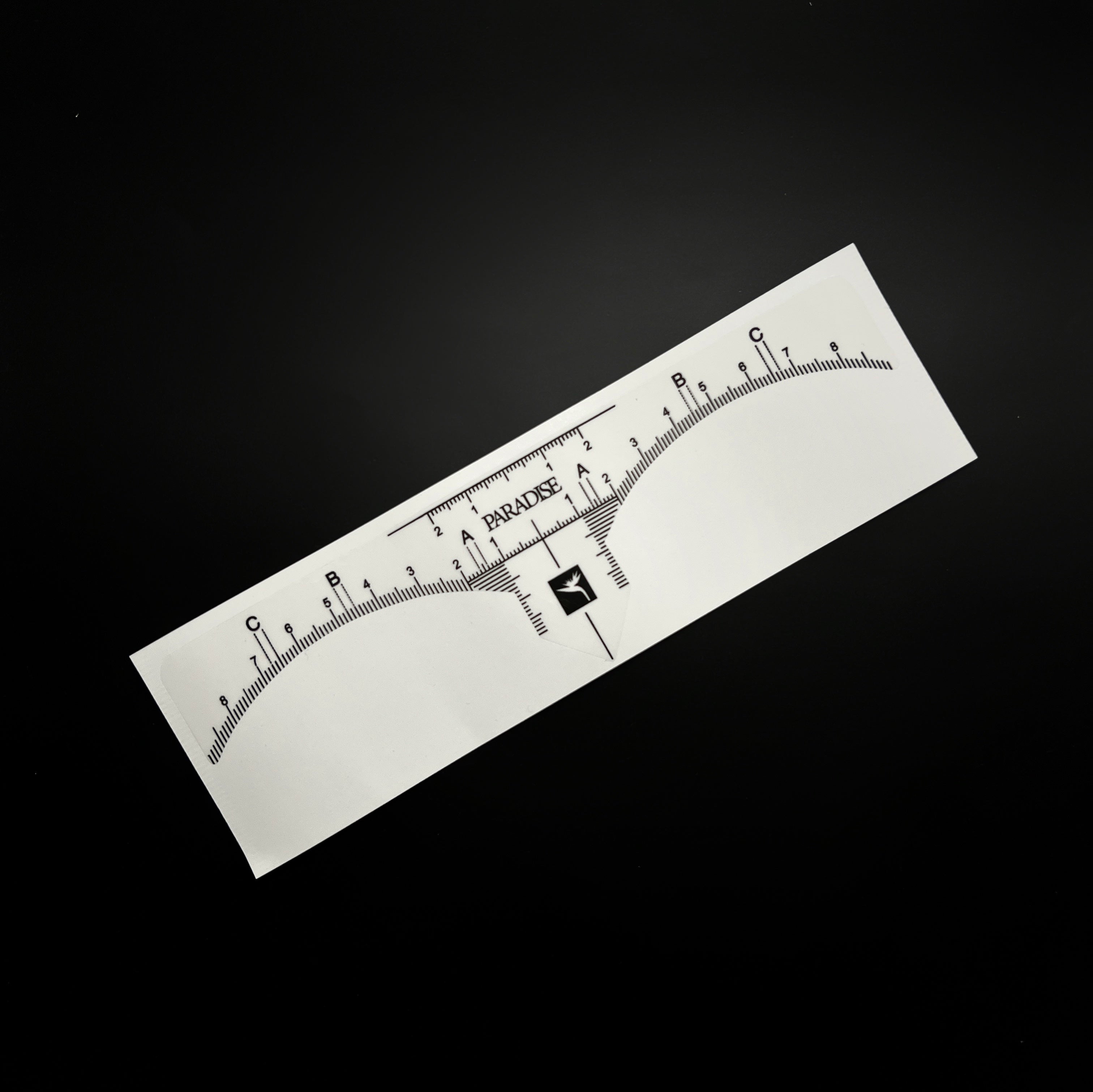 PARADISE PMU Eyebrow Ruler Sticker
