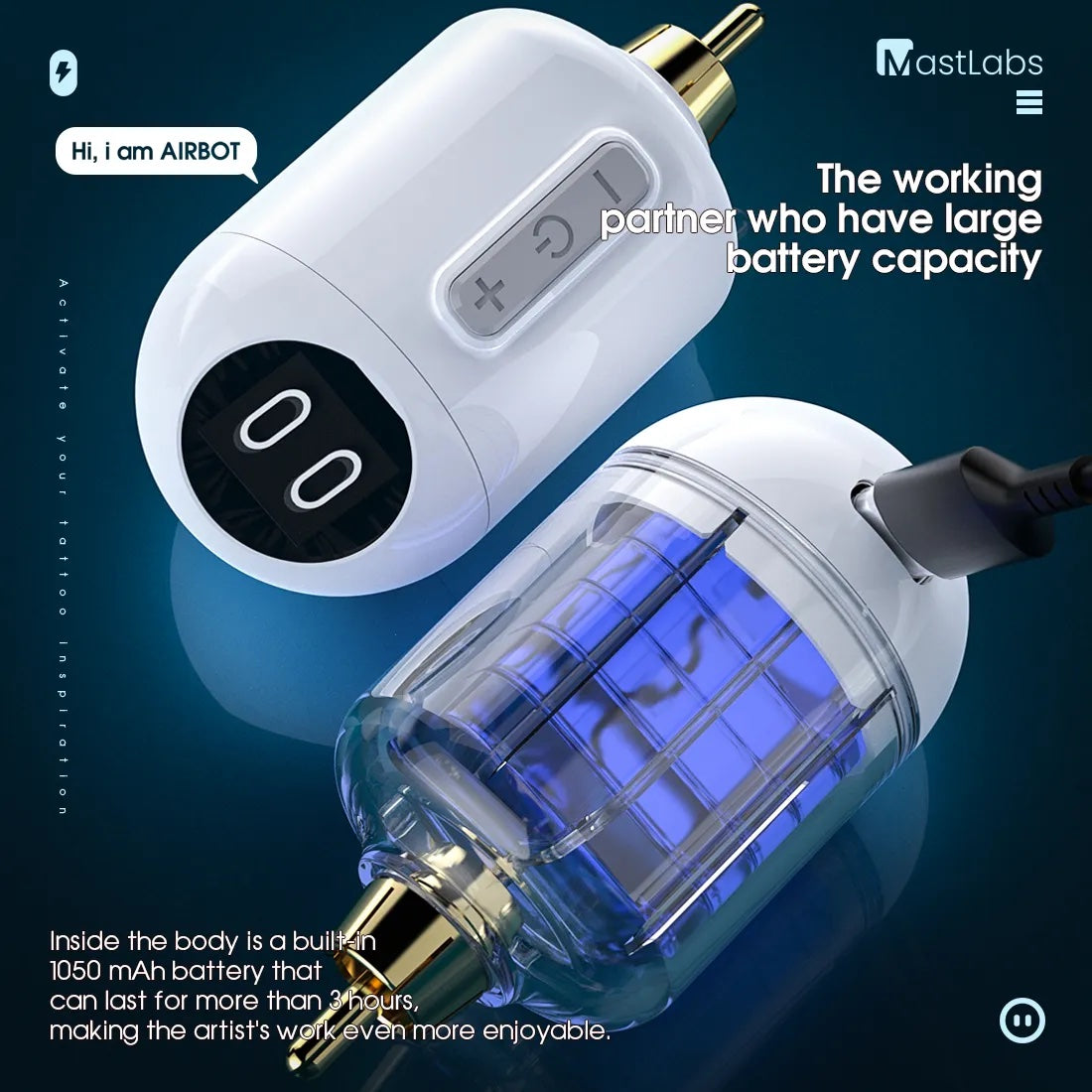 Mast Airbot Smart Wireless Battery