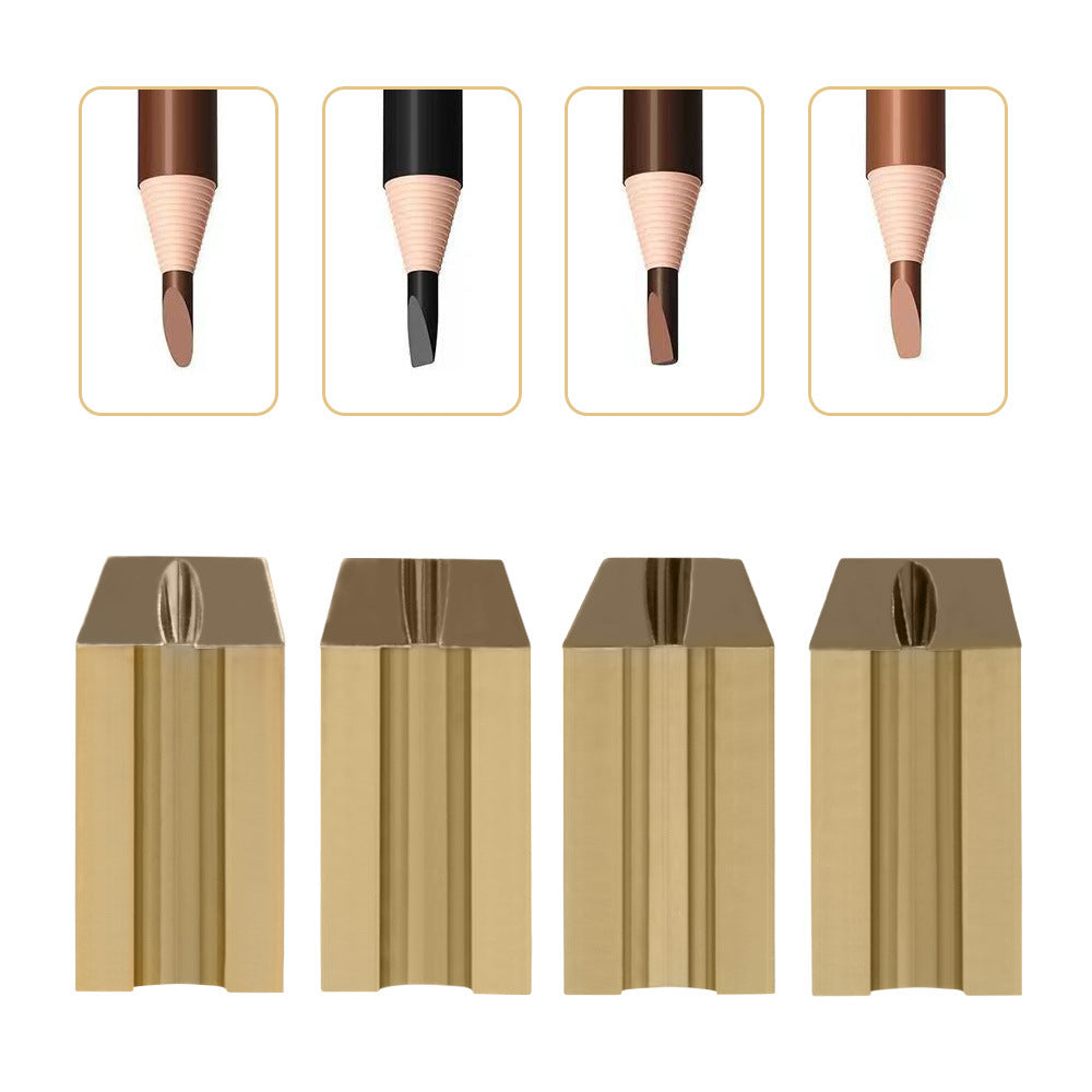 Pencil Sharpener Guide Metallic Gold