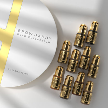 BROWDADDY® GOLD COLLECTION BY PERMABLEND (LIMITED EDITION)